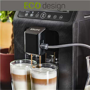 Krups Evidence Eco-Design, black - Automatic espresso machine