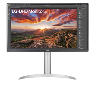 LG UltraFine UP85NP-W, 27", Ultra HD, LED IPS, sudraba - Monitors 27UP85NP-W