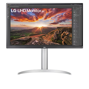 LG UltraFine UP85NP-W, 27", Ultra HD, LED IPS, серебристый - Монитор