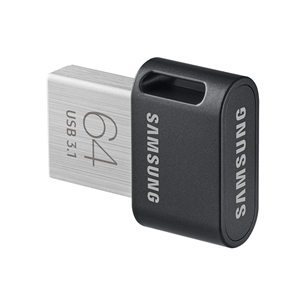 Samsung FIT Plus, USB 3.1, 64 ГБ, черный - Флеш-накопитель