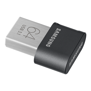 Samsung FIT Plus, USB 3.1, 64 ГБ, черный - Флеш-накопитель