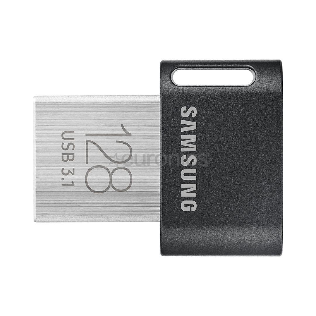 Samsung FIT Plus, USB 3.1, 128 GB, black - Memory stick