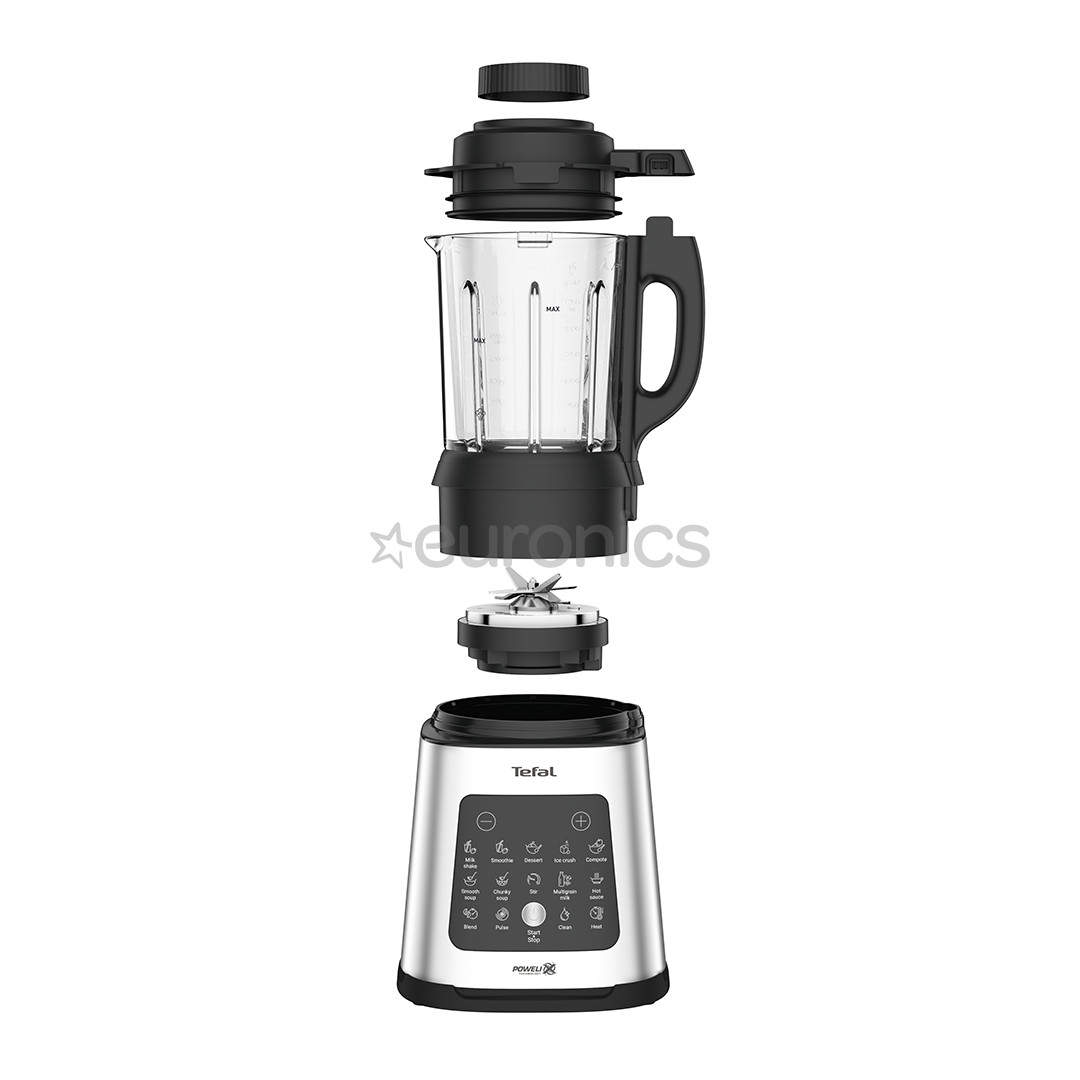 Tefal Perfectmix Cook, 1400 W, silver - Heating high-speed blender
