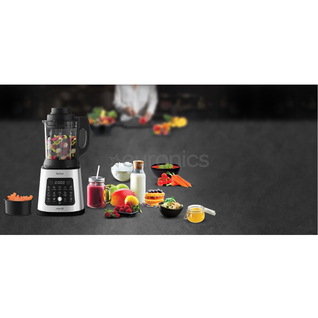 Tefal Perfectmix Cook, 1400 W, silver - Heating high-speed blender