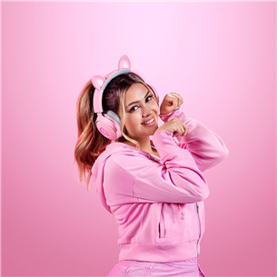 Razer Kraken Kitty V2 Pro, pink - Wired headset