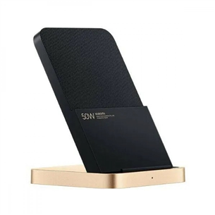 Xiaomi 50W Wireless Charging Stand, melna/zelta - Bezvadu lādētājs BHR6094GL
