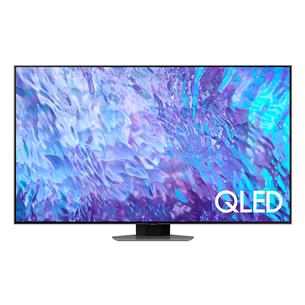 Samsung Q80C, 65", Ultra HD, QLED, gray - TV QE65Q80CATXXH