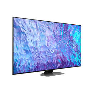 Samsung Q80C, 65", Ultra HD, QLED, pelēka - Televizors