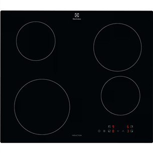 Electrolux 300 Basic, width 59 cm, frameless, black - Built-in induction hob LIB60420CK