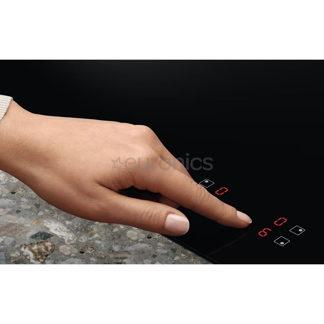 Electrolux 300 Basic, ширина 59 см, без рамы, черный - Интегрируемая индукционная варочная панель