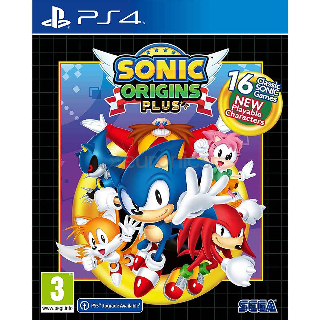 Sonic Origins Plus, PlayStation 4 - Spēle