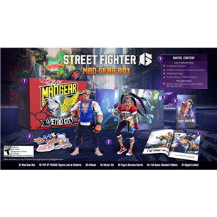 Street Fighter 6 Collector's Edition, PlayStation 4 - Spēle