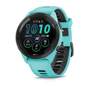 Garmin Forerunner 265, 46 mm, blue/green - Sports watch 010-02810-12