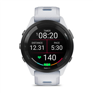 Garmin Forerunner 265, 46 mm, balta/zila - Viedpulkstenis