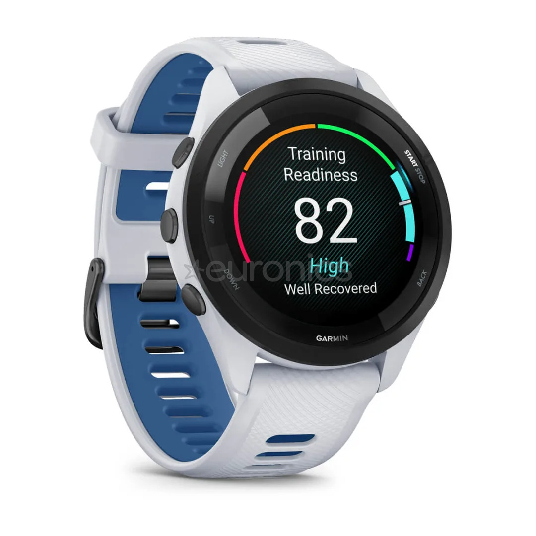Garmin Forerunner 265, 46 mm, balta/zila - Viedpulkstenis