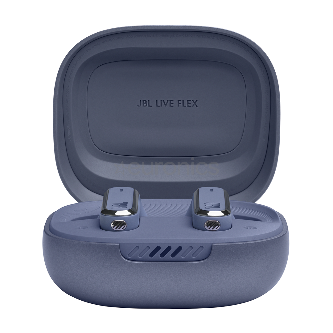JBL Live Flex, adaptive noise cancelling, blue - True-wireless earbuds