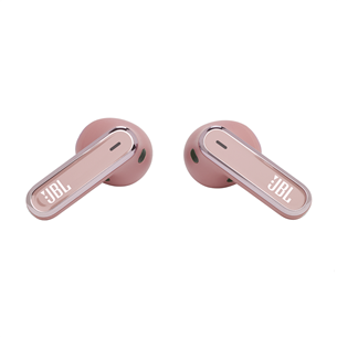 JBL Live Flex, adaptīvā trokšņu slāpēšana, rozā - Bezvadu austiņas