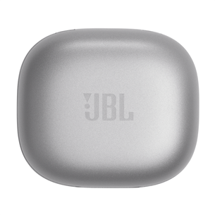 JBL Live Flex, adaptīvā trokšņu slāpēšana, sudraba - Bezvadu austiņas
