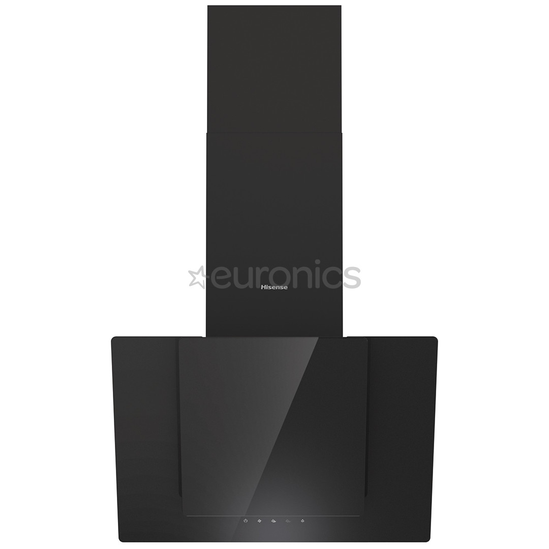 Hisense, 650 м³/ч, ширина 60 см, черный - Вытяжка