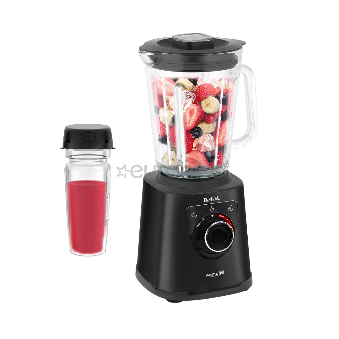 Tefal PerfectMix +, 1200 W, black - High speed blender