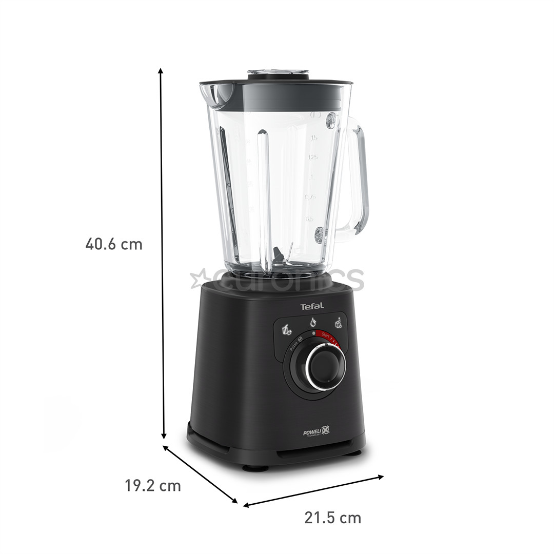 Tefal PerfectMix +, 1200 W, black - High speed blender