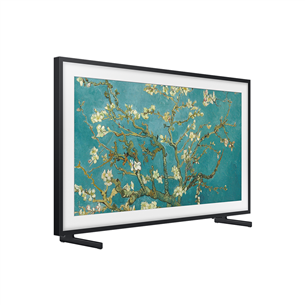 Samsung The Frame LS03C, 32", Full HD, QLED, sānu statīvs, melna - Televizors