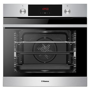 Hansa, 9 functions, 77 L, inox - Built-in oven