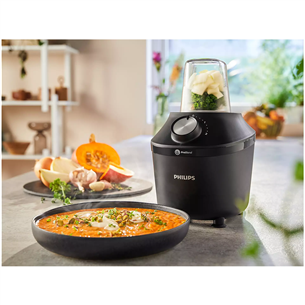 Philips 3000 Series, 600 W, 1.25 L, black - Blender