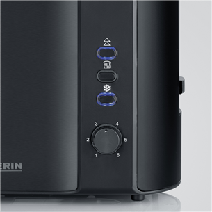 Severin, 800 W, melna - Tosteris