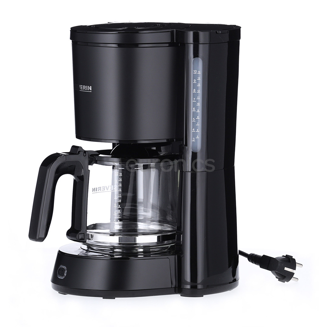 Severin, 1000 W, 1.25 L, black - Filter coffee machine