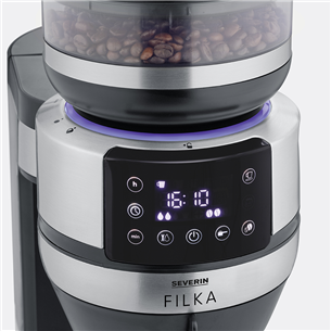 Severin FILKA, 1520 W, stainless steel - Fully automatic filter coffee machine