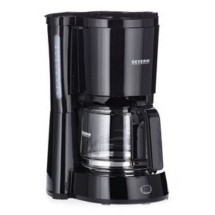 Severin, 1000 W, 10 cups, black - Filter coffee machine