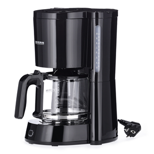 Severin, 1000 W, 10 cups, black - Filter coffee machine