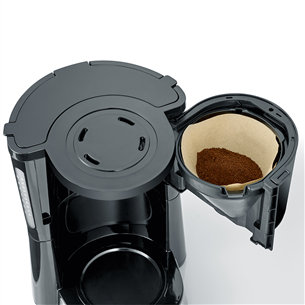 Severin, 1000 Вт, 10 чашек, черный - Капельная кофеварка