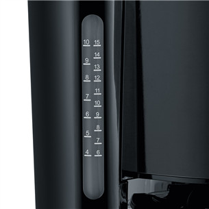 Severin, 1000 Вт, 10 чашек, черный - Капельная кофеварка