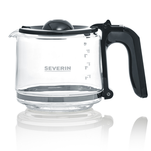 Severin, 1000 W, 10 cups, black - Filter coffee machine