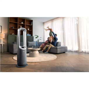 Philips Air Performer 8000, pelēka - Gaisa attīrītājs, ventilators un sildītājs