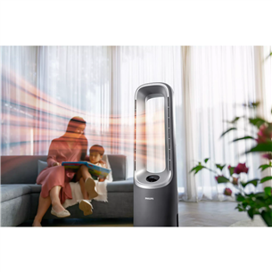 Philips Air Performer 8000, pelēka - Gaisa attīrītājs, ventilators un sildītājs