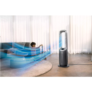 Philips Air Performer 8000, pelēka - Gaisa attīrītājs, ventilators un sildītājs