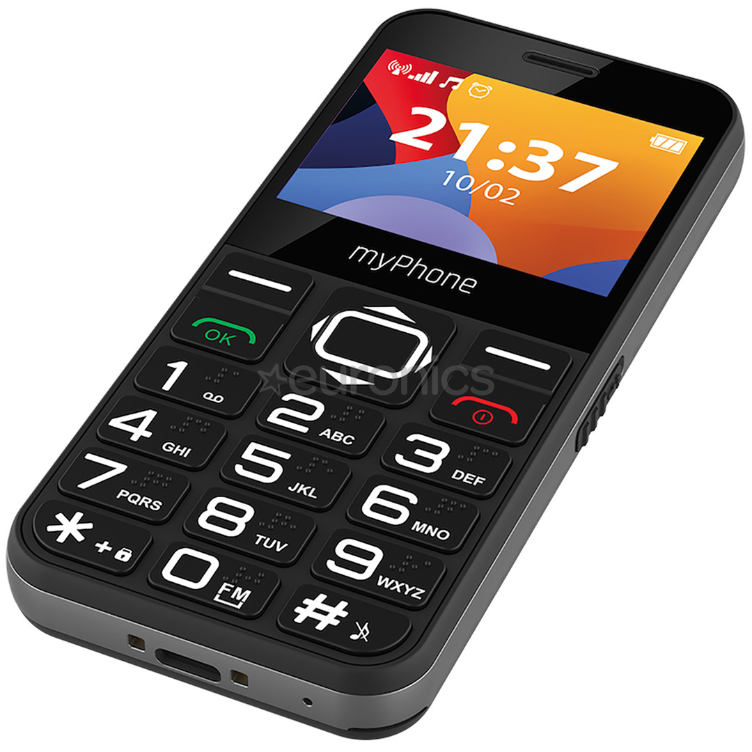 myPhone Halo 3, black - Mobile phone