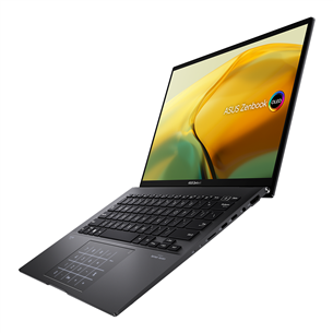 ASUS Zenbook 14 OLED, 2.8K, Ryzen 5, 16 ГБ, 512 ГБ, ENG, черный - Ноутбук
