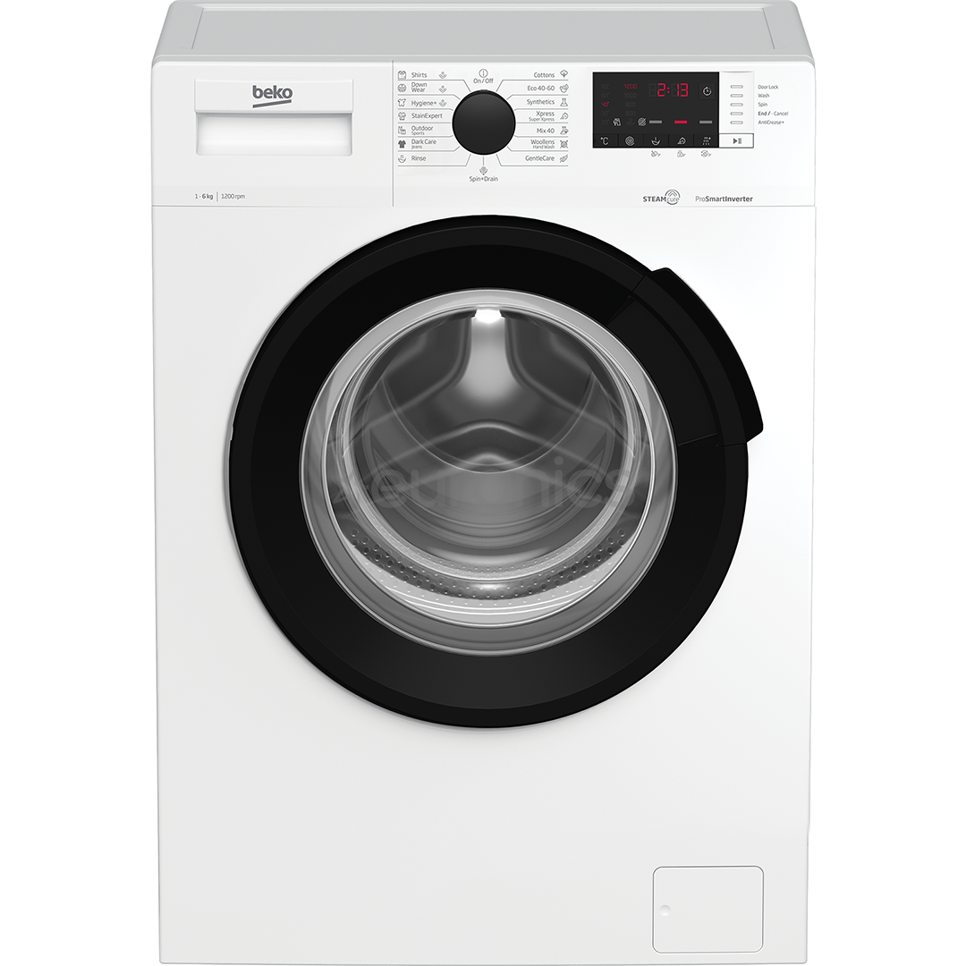 Beko, 6 кг, глубина 44 см, 1200 об/мин - Стиральная машина с передней загрузкой