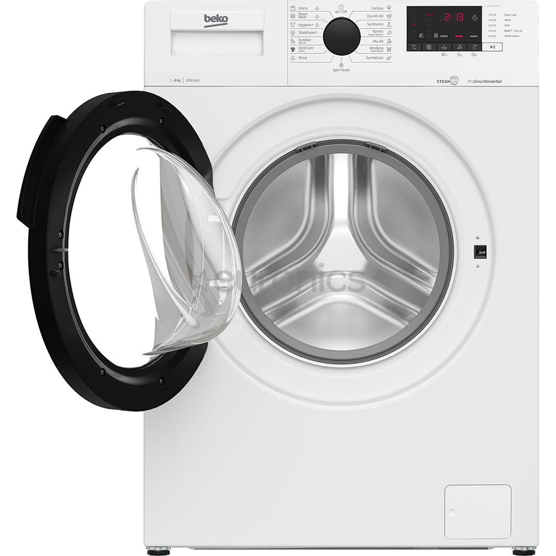 Beko, 6 кг, глубина 44 см, 1200 об/мин - Стиральная машина с передней загрузкой