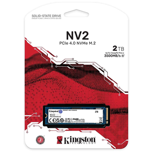 Kingston SNV2S, 2 ТБ, NV2 PCIe 4.0 NVMe - SSD