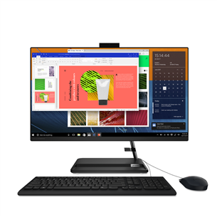 Lenovo IdeaCentre AIO 3 27ALC6, 27'', FHD, Ryzen 5, 16 GB, 512 GB,, melna - Dators F0FY00HBDU