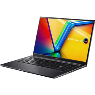 ASUS Vivobook 15 OLED, 2.8K, Ryzen 7, 16 GB, 512 GB, ENG, melna - Portatīvais dators