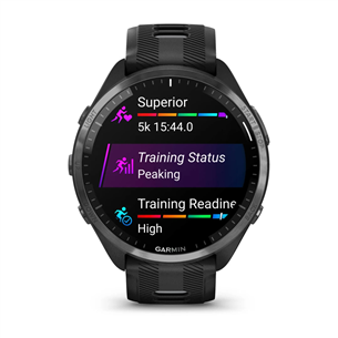 Garmin Forerunner 965, melna - Viedpulkstenis