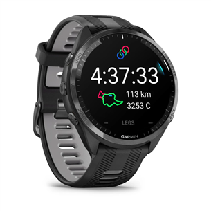 Garmin Forerunner 965, melna - Viedpulkstenis