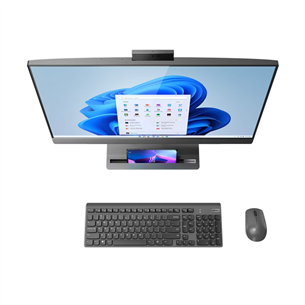 Lenovo IdeaCentre AIO 5 27IAH7, 27'', QHD, i5, 16 ГБ, 1 ТБ, темно-серый - Настольный компьютер