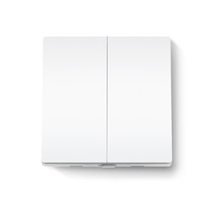 TP-Link Tapo S220, 2-gang 1-way, white - Smart light switch TAPOS220